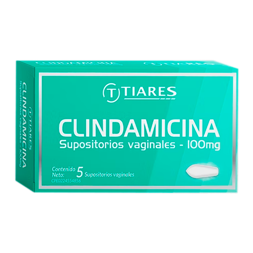Clindamicina 100 Mg X 5 Ovulos Tiares