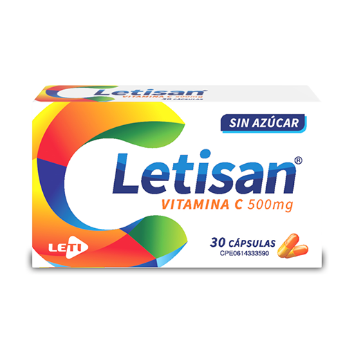 Letisan 500 Mg X 30 Cap Leti