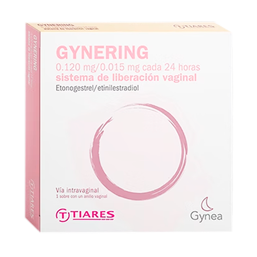 Gynering Anillo Vaginal X 1 Tiares