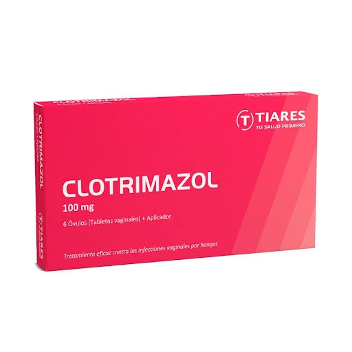 Clotrimazol 100 Mg X 6 Tab Vag Tiares