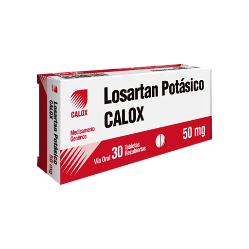 Losartan Pot 50 Mg X 30 Tab Calox