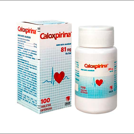 Caloxpirina 81mg X 100 Tab Rec Calox