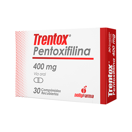 Trentox (pentoxifilina) 400 Mg X 30 Comp