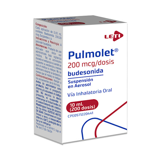 Pulmolet Aer. 200mcg 200d Leti