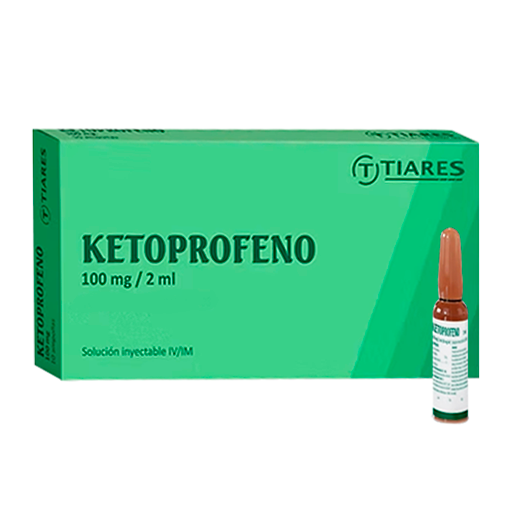 Ketoprofeno Iv/im 100mg/2mx 1amp Tiare