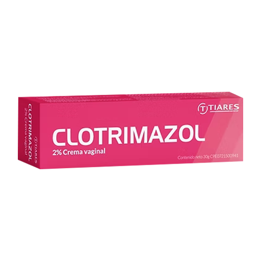 Clotrimazol 2% Crema Vag X 30gr Tiares