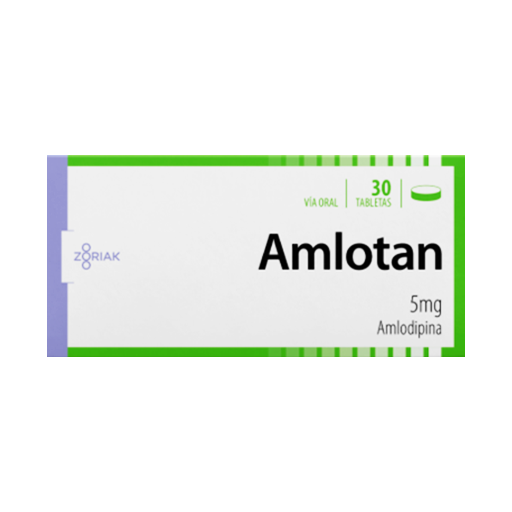 Amlotan 5 Mg X 30 Tab Zoriak