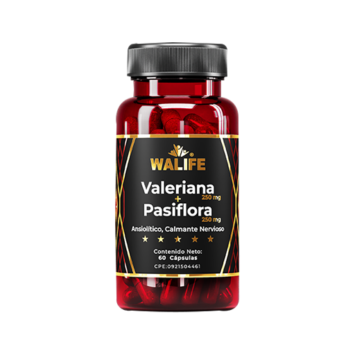 Valeriana + Pasiflora X 60 Cap Walife