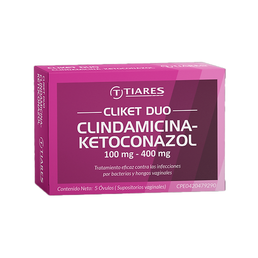 Cliket Duo(clind + Keto) X 5 Ovul Tiares