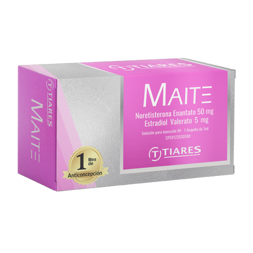 Maite 50/5mg X 1 Amp Tiares