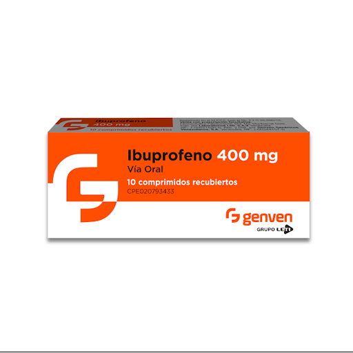 Ibuprofen 400 Mg X 10 Tab Genven (r)