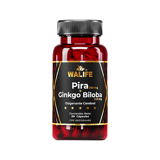Pira + Ginkgo Biloba X 60 Cap Walife