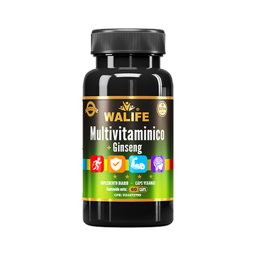 Multivitaminico+ginseng X 60 Caps Walife